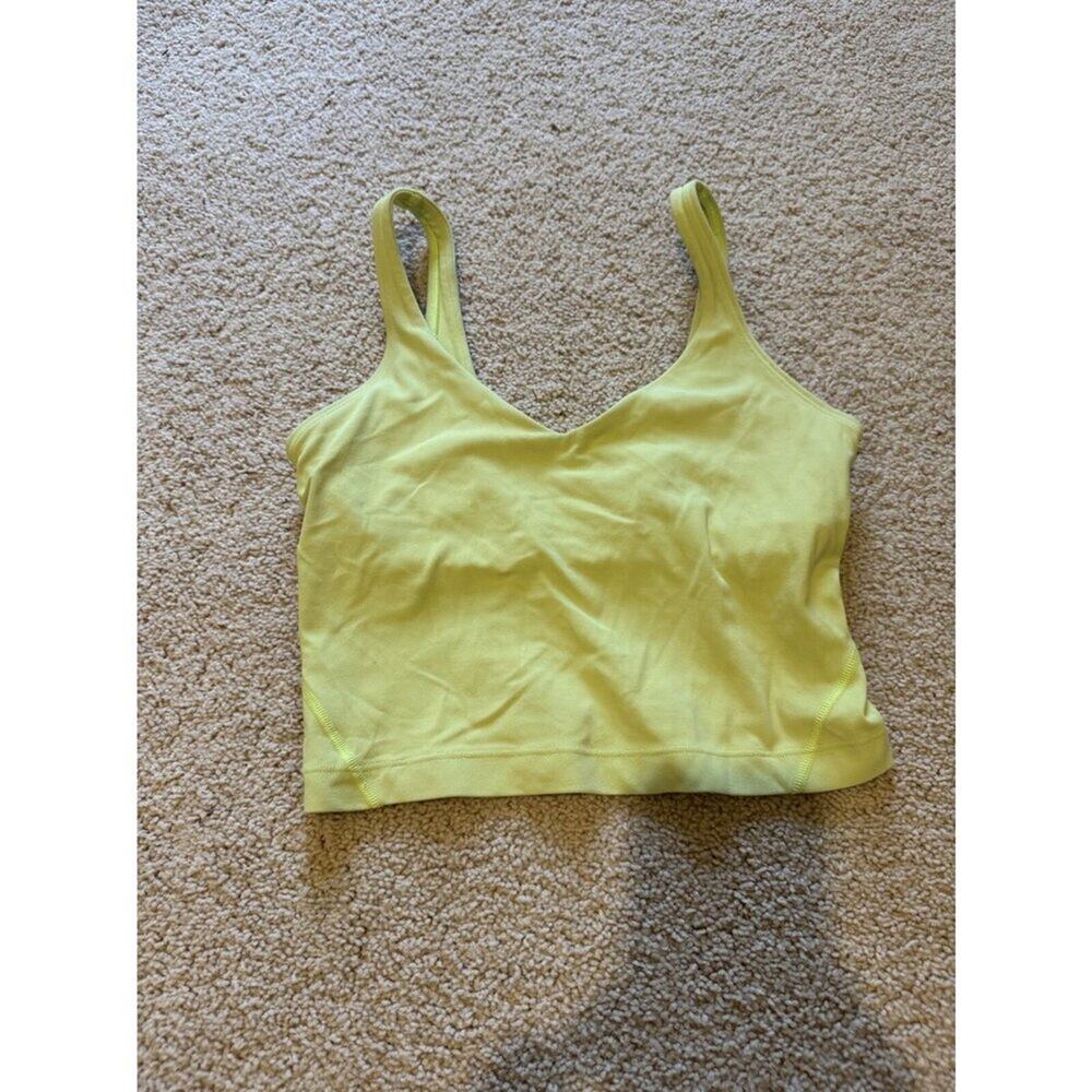 Lululemon Align Tank Top - Size 2 - Yellow